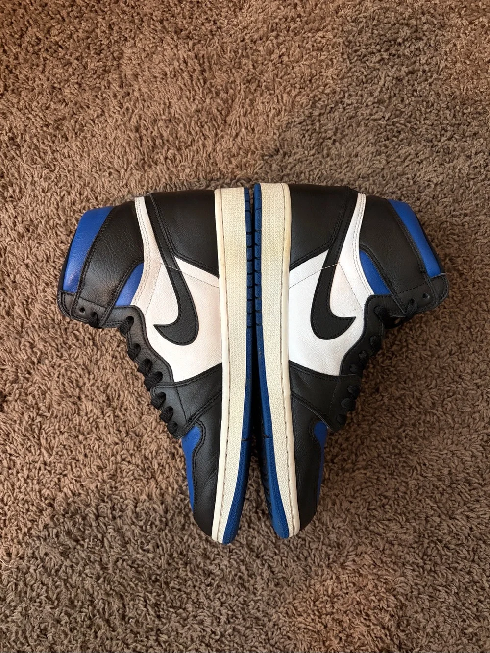 Jordan 1 high royal toe